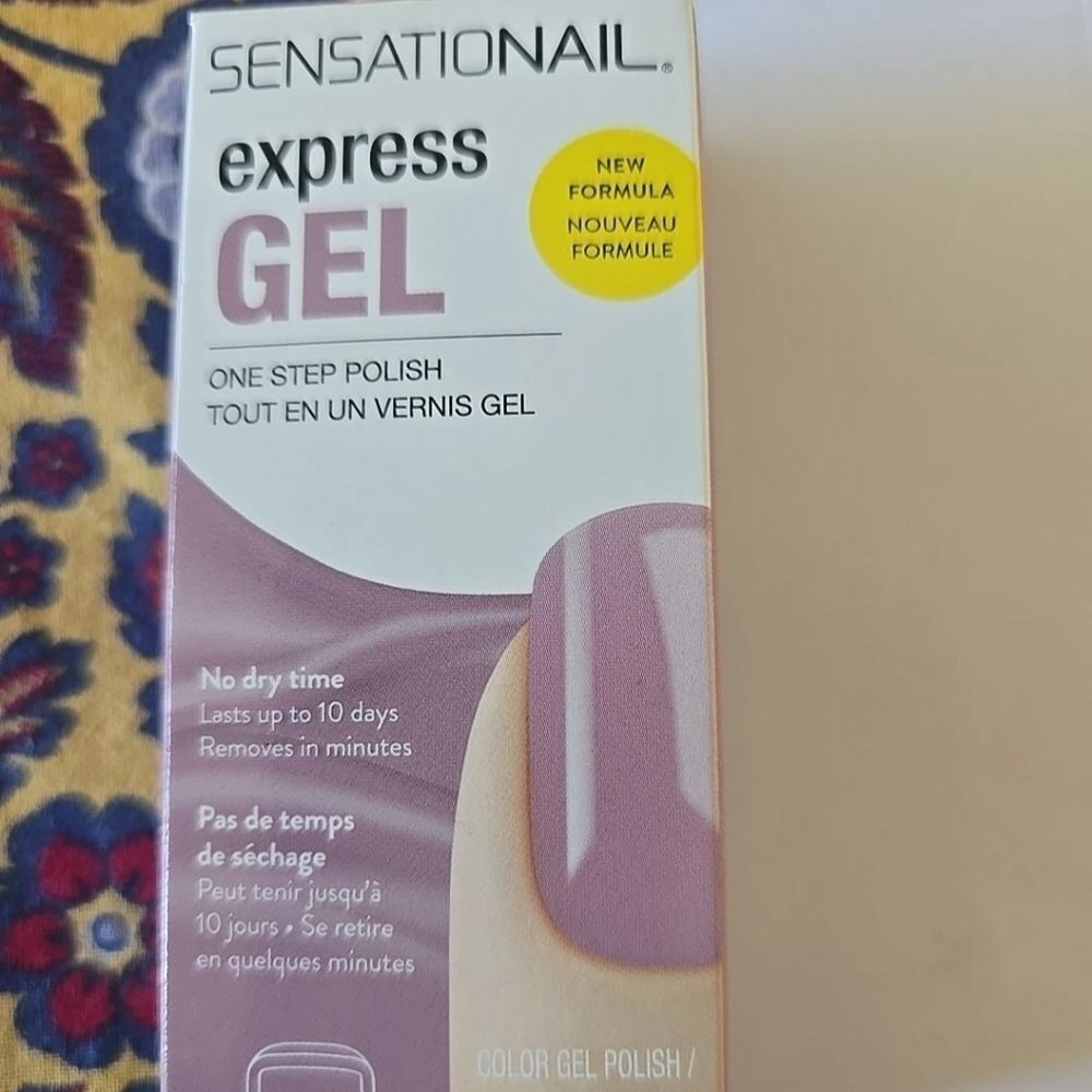 SensatioNail Express gel color, Mauve It Or Lose It, NIB
